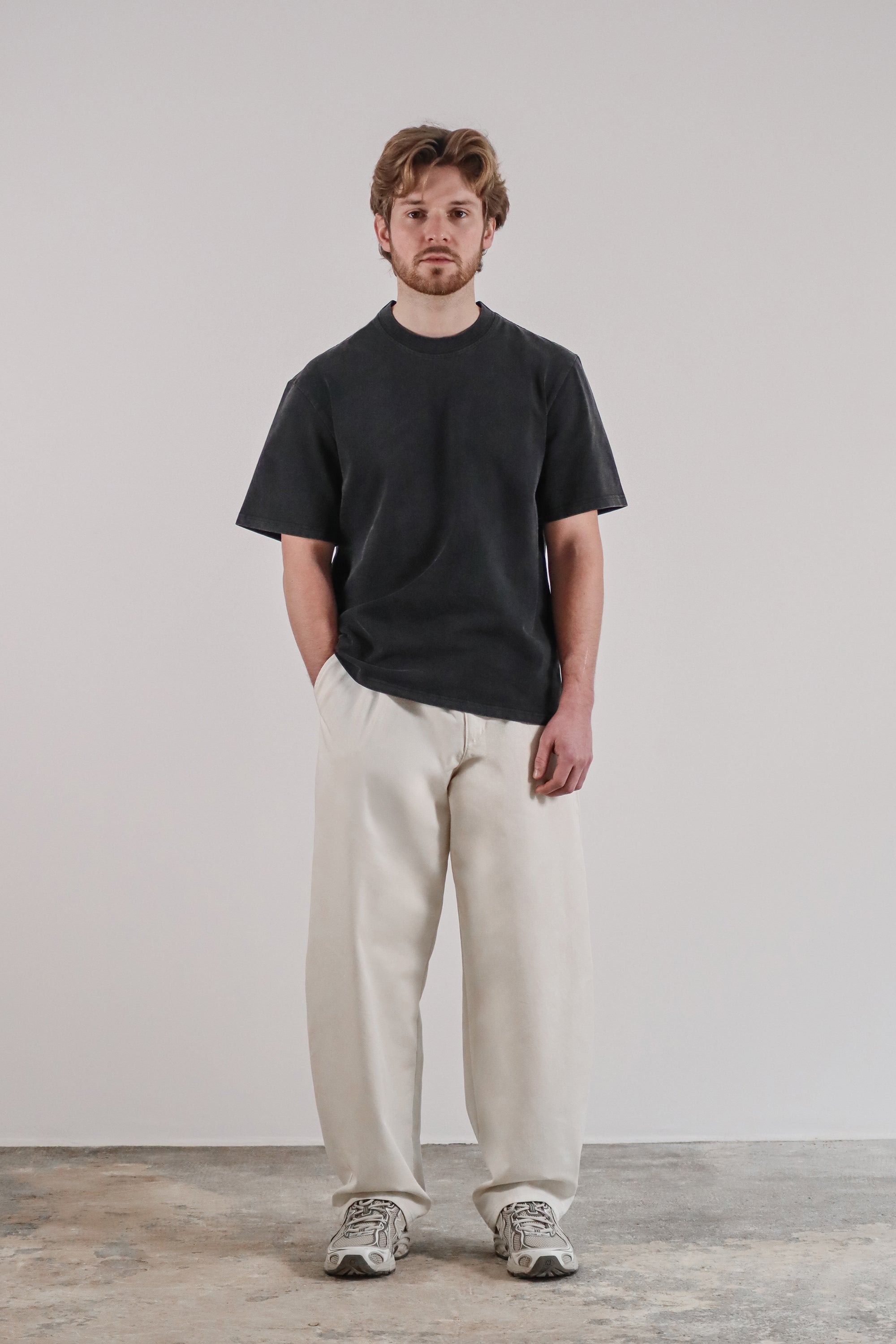 Cement t-shirt - Faded Noir