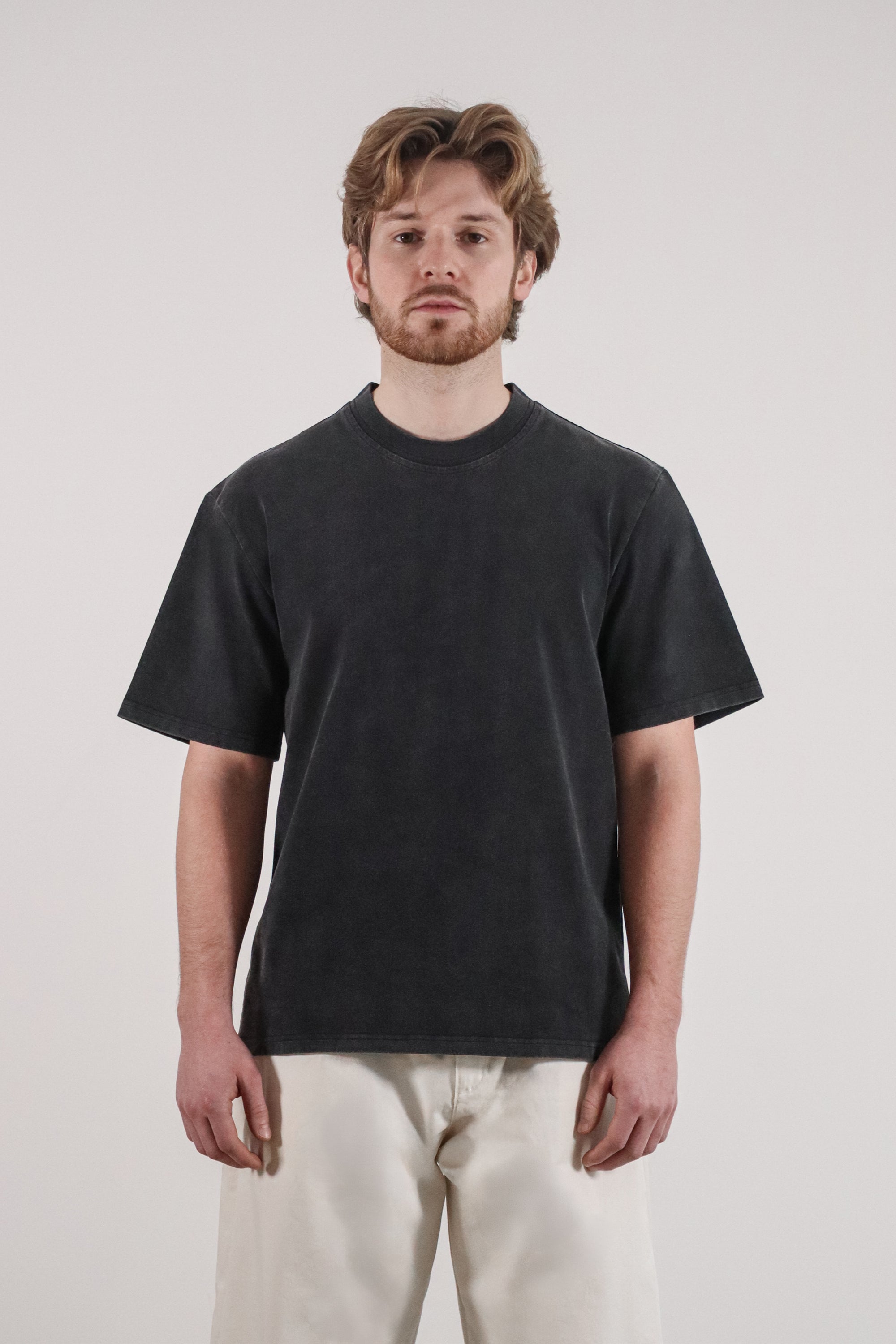 Cement t-shirt - Faded Noir